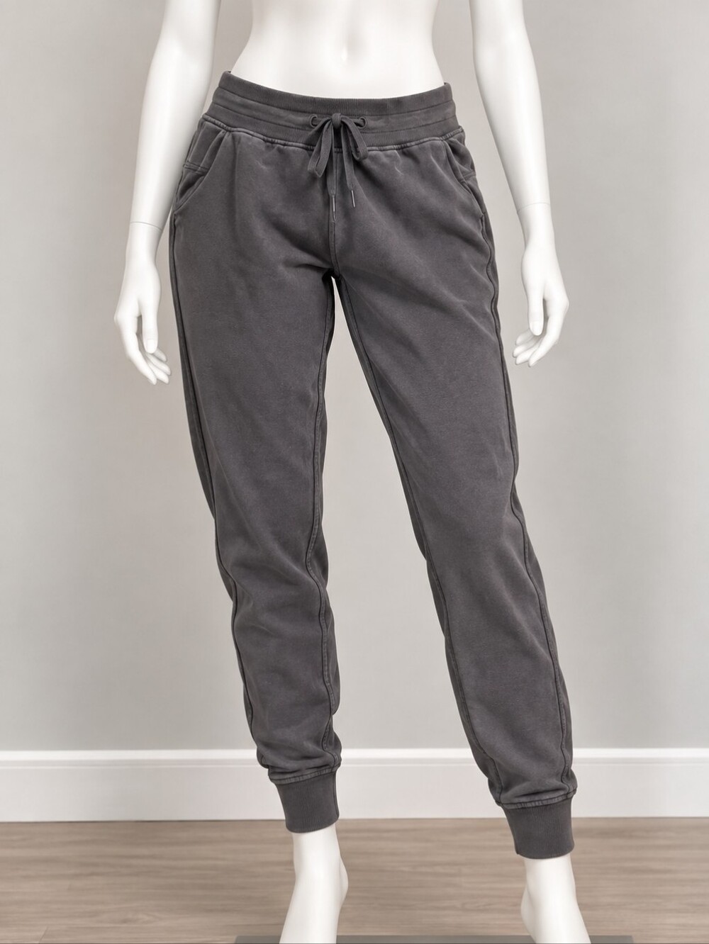 lululemon athletica Charcoal Gray Drawstring Joggers